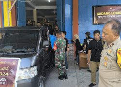Pastikan Pengawalan Logistik Pemilu Majene Aman, Wakpolres Majene Kontrol Langsung ke Lapangan!