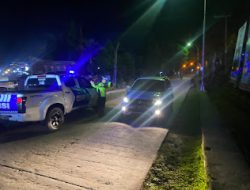 Sat Lantas Polres Mamasa Laksnakan Kegiatan Patroli Blue Light  Untuk Menjaga Situasi Kamtibmas Pada Malam Hari