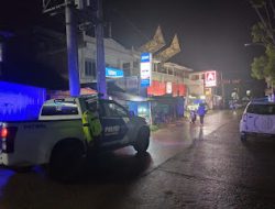 Satuan Sat Lantas Polres Mamasa melaksanakan kegiatan Patroli Blue Light untuk Menjaga keamanan Wilayah Hukum Polres Mamasa