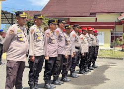 Polres Mamasa Terima 27 Siswa Bintara Polri Gelombang II T.A. 2024 untuk Latihan Kerja