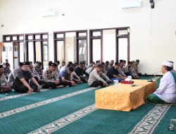 Pasca Pilkada 2024 Polres Madiun Kota Gelar Pengajian Upaya Cooling System