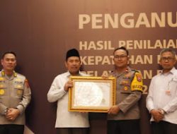 Polres Pamekasan Kembali Raih Penghargaan dari Ombudsman RI