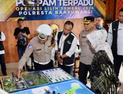 Tinjau Pelabuhan Ketapang, Kompolnas RI Apresiasi Pelaksanaan Ops Lilin Semeru Polresta Banyuwangi