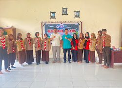 Sat Res Narkoba Polres Pasangkayu Ajak Ambalan Bj. Habibie dan Asri Ainun Jadi Duta Anti Narkoba.