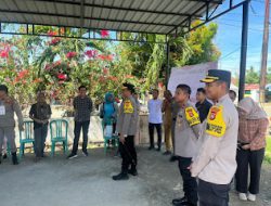 Kapolres Pasangkayu Pantau Langsung Pemungutan Suara Ulang di TPS 002 Kelurahan Pasangkayu