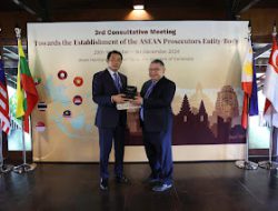 JAM-Datun Selaku Ketua Delegasi Kejaksaan RI Menghadiri The 3rd Consultative Meeting to Establish the ASEAN Prosecutors Entity/Body di Siam Reap, Kamboja