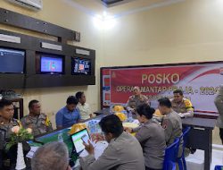 Tinjau Pelaksanaan Ops Mantap Praja 2024 Pada Jajaran, Tim Wasops Itwasda Polda Sulbar Lakukan Asistensi di Polres Pasangkayu