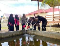Polsek Pasangkayu Bersama Bhayangkari Ranting Dukung Program Ketahanan Pangan