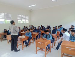 Perduli Keselamatan Berlalu Lintas, Unit Kamsel Sat Lantas Polres Pasangkayu Sosialisasi Kepada Para Siswa