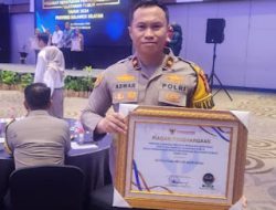 Polres Bantaeng Raih Dua Penghargaan Yang Luar Biasa