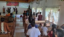 Rangkaian Natal dan Tahun Baru, Bhabinkamtibmas Polsek Bhambalamotu Pengamanan Ibadah di Gereja