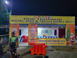 Dalam Rangka Nataru 2025, Polres Pasangkayu Dirikan 4 Pos Pengamanan Dan Siagakan Puluhan Personel