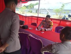 Kabag Ops Polres Pasangkayu Cek Kesiapan Pos Ops Lilin Marano 2024