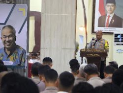 Kapolres Polman Hadiri Kegiatan Pemberian Motivasi Oleh Pakar Komunikasi Sekaligus Motivator Nasional di Aula Rupatama Polres Polman