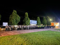 Polres Pasangkayu Kerahkan 216 Personel Amankan Malam Pergantian Tahun
