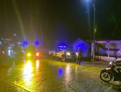 Sat Lantas Polres Mamasa Gelar Blue Light Patrol untuk Jaga Keamanan dan Ketertiban Malam Hari