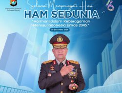 Kapolda Sulbar: Selamat Hari Hak Asasi Manusia Sedunia ke-76