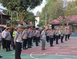 Wakapolres Mamasa Pimpin Apel Kesiapan Jelang Natal 2024 dan Tahun Baru 2025
