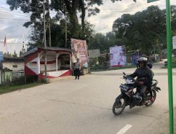 Sat Lantas Polres Mamasa Laksanakan Ambang Gangguan Pagi di Wilayah Hukum Polres Mamasa