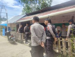 Sat Samapta Polres Mamasa Gelar Patroli Jalan Kaki untuk Jaga Keamanan Warga di Wilayah Hukum Polres Mamasa