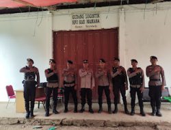 Patroli Jalan Kaki Sat Samapta Polres Mamasa Jaga Situasi Kamtibmas