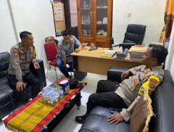 Koordinasi Terkait Kebakaran Kantor KPU Morowali, Polres Mamasa Perketat Pengamanan Logistik Pilkada