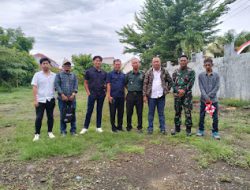 Demi Kelancaran Pembangunan, Kasdim Dampingi Tim BGN Cek Lahan.