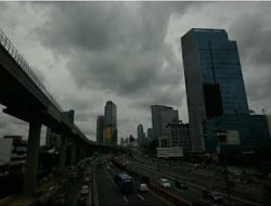 Sebagian Jakarta Hari Ini Diguyur Hujan