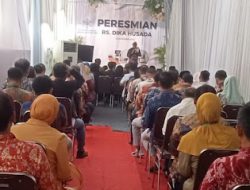 Peltu Acep Batuud 0819/11 Beji Hadiri Peresmian Rumah Sakit.