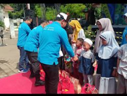 Danramil 0819/04 Kejayan Ikut Meriahkan Hari Kesehatan Nasional.