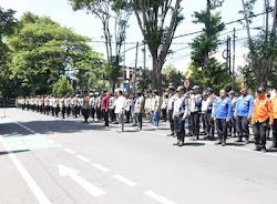 Polres Bondowoso Siagakan Personel Kawal Proses Rekapitulasi Hasil Pilkada Tingkat Kabupaten