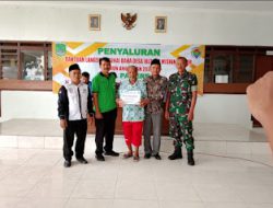 Babinsa Desa Parerejo Pastikan BLT-DD Miskin Ekstrem Tepat Sasaran