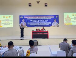 Jelang Natal 2024 dan Tahun Baru 2025, Polres Gowa Gelar Latihan Pra Operasi “Lilin- 2024”.