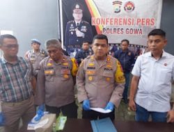 Polres Gowa Gelar Press Release Pengungkapan Kasus Persetubuhan Terhadap Anak Kandung.