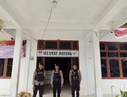 Sat Samapta Polres Mamasa Laksnakan Patroli Jalan Kaki untuk Jaga Kondusivitas Wilayah Hukum Polres Mamasa