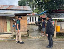 Kegiatan Cipta Kondisi Oleh Personel Polres Mamasa, Berikan Himbauan Kamtibmas Pasca Pilkada di Kabupaten Mamasa