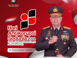 Kapolda Sulbar : Selamat Hari Anti Korupsi, Mari Berantas Korupsi Bersama!