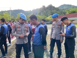 Sidak Hendpone Personel, Bidpropam Polda Sulbar Berantas “Judol” di Lingkungan Polri