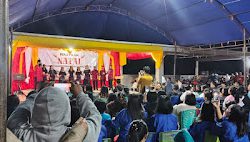 Polsek Sumarorong Polres Mamasa Amankan Rangkaian Kegiatan Menjelang Natal di Gereja Katolik Messawa