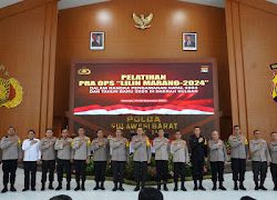 Siap Amankan Nataru, Polda Sulbar Gelar Pelatihan Pra OPS Lilin Marano 2024