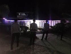 Patroli Malam Sat Samapta Polres Mamasa Pastikan Keamanan Wilayah Hukun Polres Mamasa Tetap Aman Kondusif