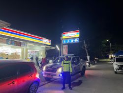 Patroli Blue Light Sat Lantas Polres Mamasa Jaga Kamtibmas di Wilayah Hukum Polres Mamasa