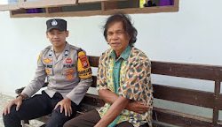 Personel Polsek Aralle Polres Mamasa Laksanakan Pengamanan Ibadah Minggu di Gereja GTm Jemaat Musafir   Kadolang