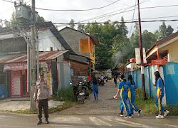 Polsek Mamasa Laksanakan Giat Pergelaran Pasukan Ambang Gangguan di Wilayah Hukum Polsek Mamasa