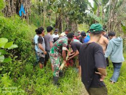 Respon cepat Personel Sat Reskrim Polres Mamasa Evakuasi Siswi Tenggelam di Sungai Sarambu Laloen Ditemukan Tak Bernyawa