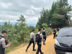 Patroli Jalan Kaki Sat. Samapta Polres Mamasa Pastikan Situasi Aman dan Kondusif