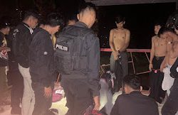 Mabuk dan Resahkan Warga di Malam Tahun Baru, 4 Orang Pemuda Diciduk Polisi