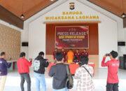 Press Release Polres Pasangkayu, Tersangka Korupsi Dana Desa Maponu Ditangkap di Balikpapan