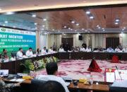 Rapat Tingkat Menteri Desk Koordinasi Pencegahan Korupsi dan Perbaikan Tata Kelola Serta Desk Koordinasi Peningkatan Penerimaan Devisa Negara