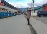 Polsek Mamasa Gelar Pasukan Ambang Gangguan Pagi untuk Atasi Kemacetan